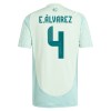 Levné Mexiko Edson Alvarez 4 Venkovní Fotbalové dresy 2024 Krátký Rukáv